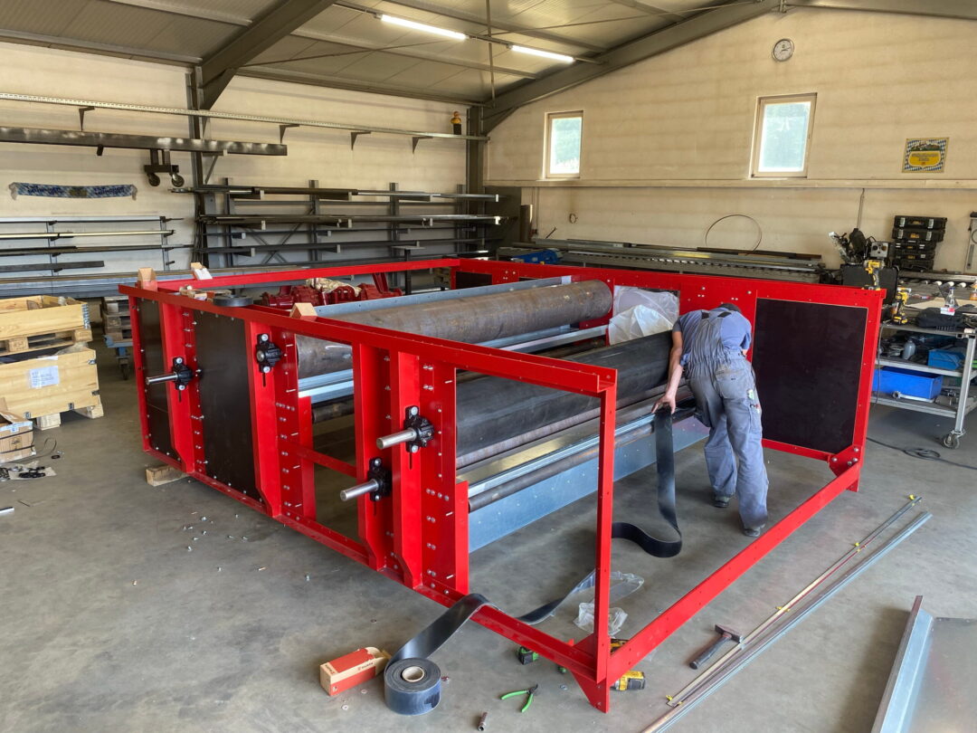 Lentner Hopfentechnik Trocknungsanlage Bau2